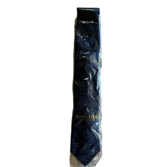 BLUE ROMASTER ACCESSORIES NECKTIE New in Package - Picture 4 of 7